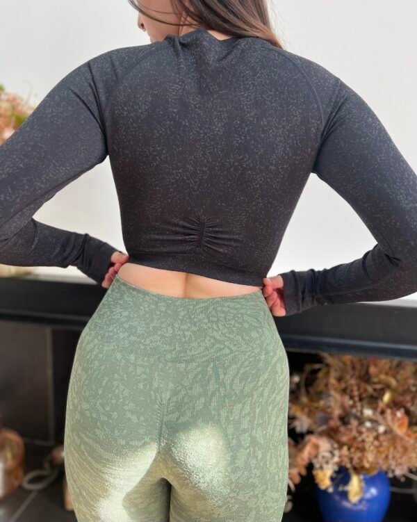 Gymshark - Adapt fleck seamless crop top (XS/34) – Image 2